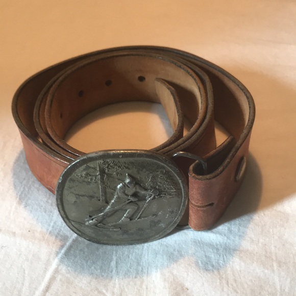 Belt With Indiana Metal Craft Buckle - Picture 6 of 7